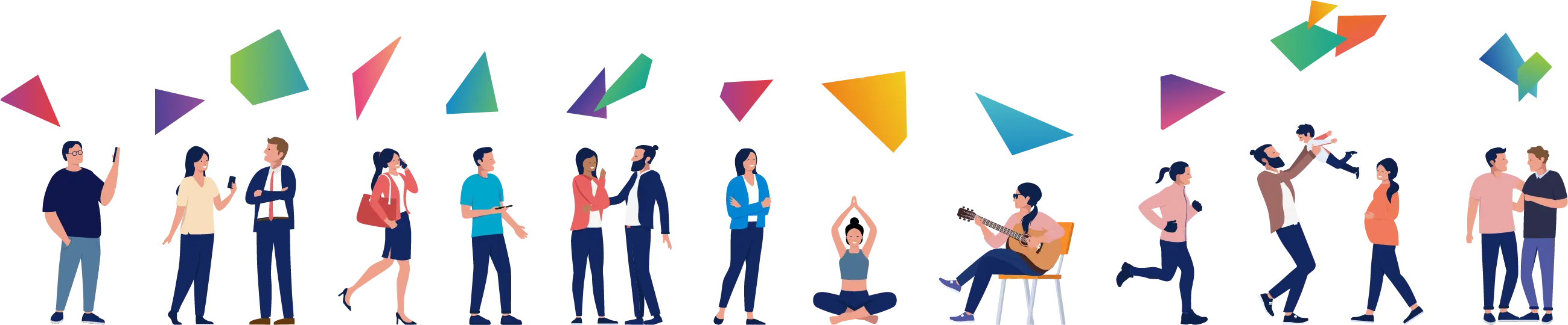 SUKUMANEを導入した人たちのイラスト