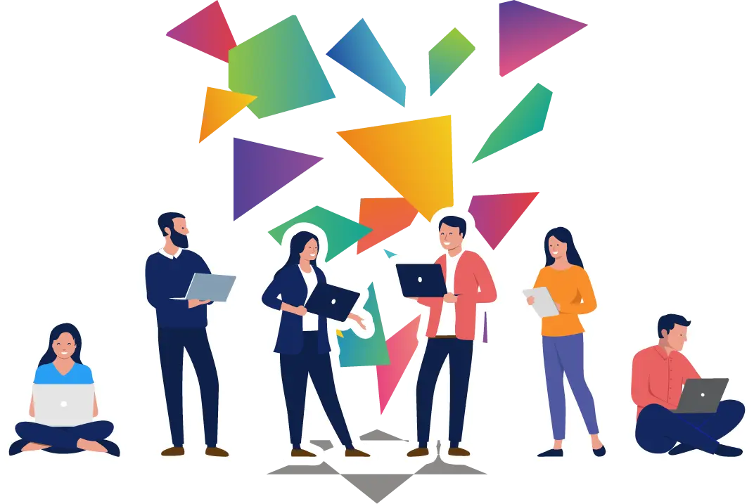 SUKUMANEを導入した人たちのイラスト